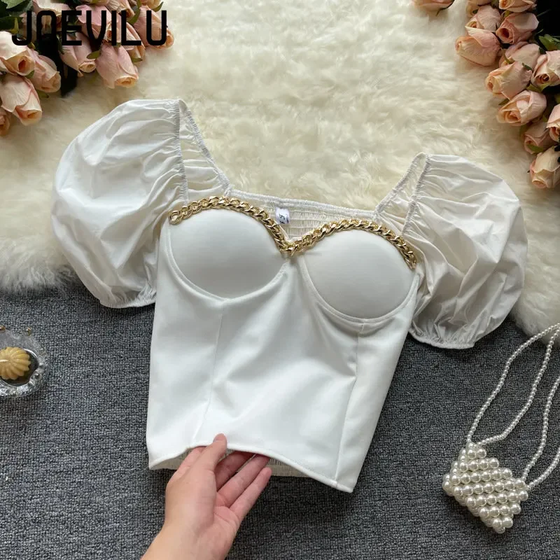 배꼽 셔츠 세련된 체인 오프 어깨 노출 쇄골 탱크 탑  - Blouse Off Shoulder 리뷰 및 가격